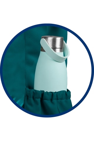 Trendy Handtas - Pauwblauw