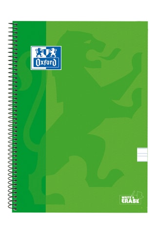 5 Spiraalschriften Classic Write Erase - 5 x 160 pagina's - Zeegroen en Hemelsblauw