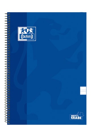 5 Spiraalschriften Classic Write Erase - 5 x 160 pagina's - Zeegroen en Hemelsblauw