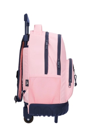 Rugtas met Wieltjes Sidney - Roze