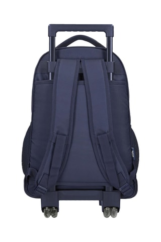 Rugtas met Wieltjes Andrew - Blauw