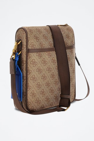 Sac bandoulière Milano - Marron et beige