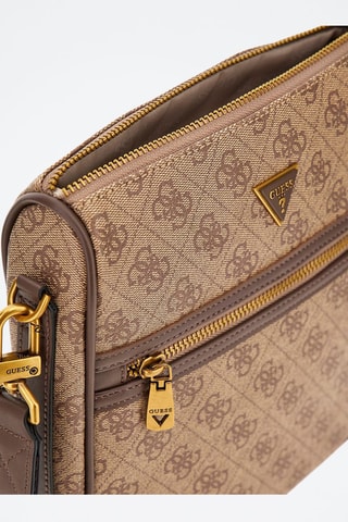 Sac bandoulière Milano - Marron et beige