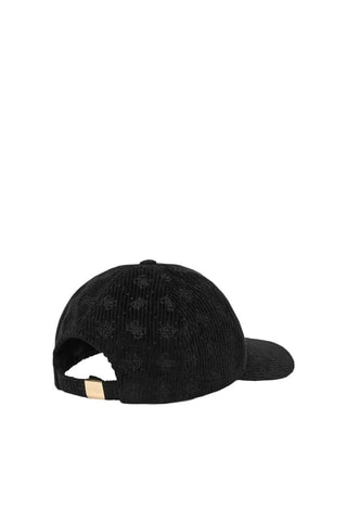 Casquette de baseball en velours - Noir