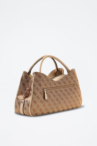 Sac à main Jessa - Marron clair et taupe