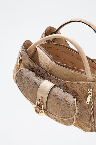 Sac à main Jessa - Marron clair et taupe