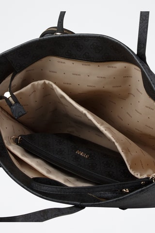 Cabas et pochette Power Play - Noir 