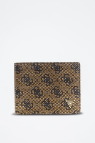 Portefeuille en cuir Milano - Noir