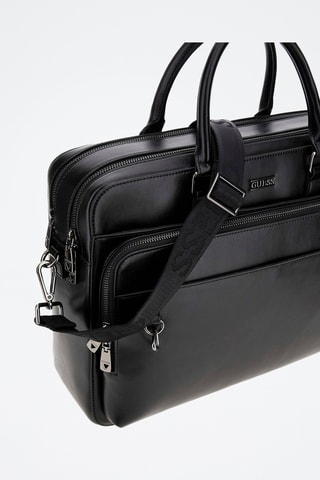 Sac pour ordinateur portable Boston - Noir