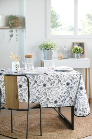 Nappe rectangulaire Pissenlit - Anthracite 