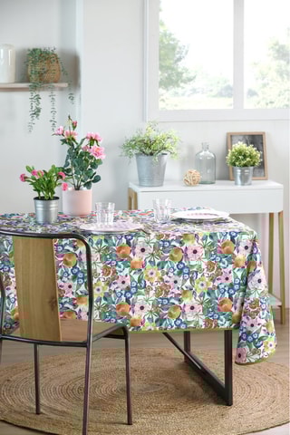 Nappe rectangulaire Verger - Multicolore - 140 x 240 cm