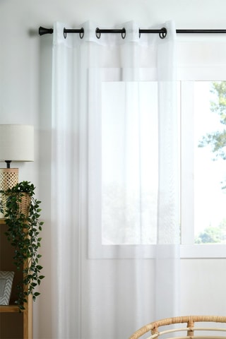 Voilage Linwood - Blanc - 140 x 260 cm