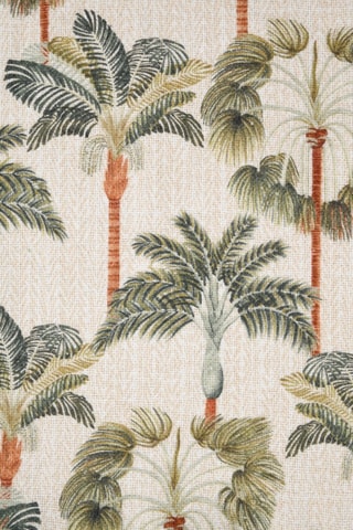 Plaid Casablanca - Ecru et vert - 125 x 150 cm