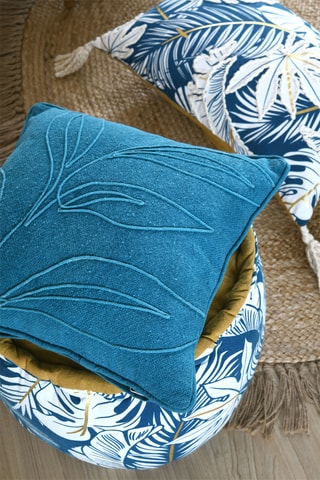 Coussin - Bleu - 40 x 40 cm