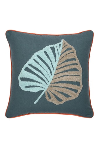 Coussin Kentia - Bleu - 40 x 40 cm