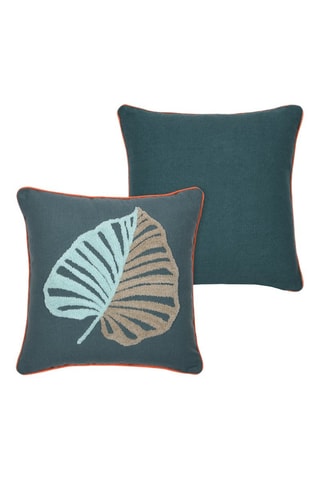 Coussin Kentia - Bleu - 40 x 40 cm