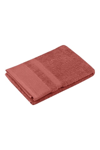 Drap de douche Lyla - Terracotta - 70 x 140 cm