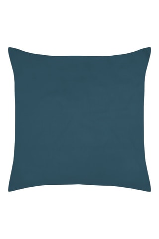 Taie d'oreiller Elysée - Bleu pétrole - 63 x 63 cm