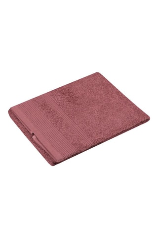 Serviette de toilette Lyla - Marsala - 50 x 90 cm