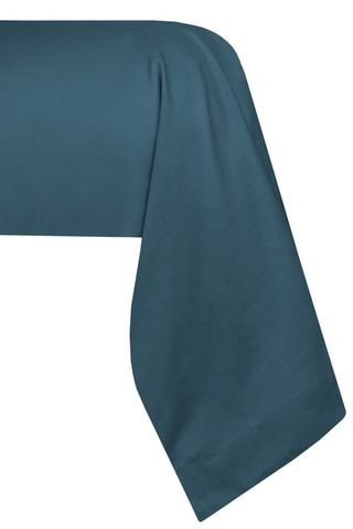 Taie de traversin Elysée - Bleu pétrole - 45 x 185 cm