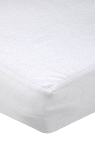 Protège-matelas Sonia - Blanc