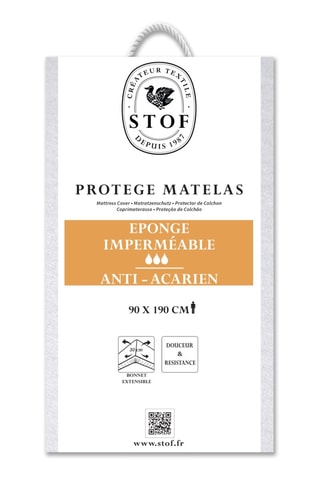 Protège-matelas Sonia - Blanc
