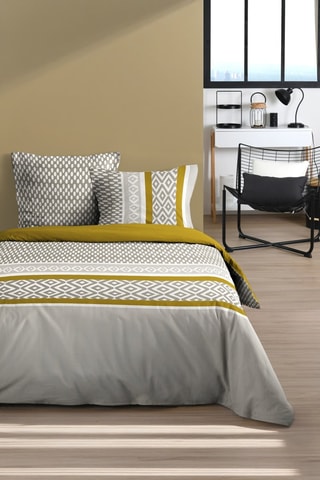 Parure de couette Pixus - Blanc