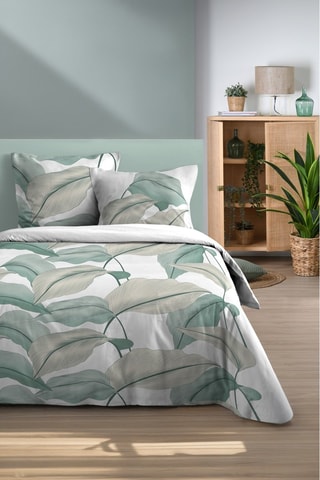 Parure de couette réversible Boréas - Bleu