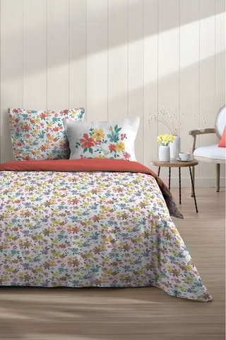 Parure de couette réversible Jasmine - Multicolore