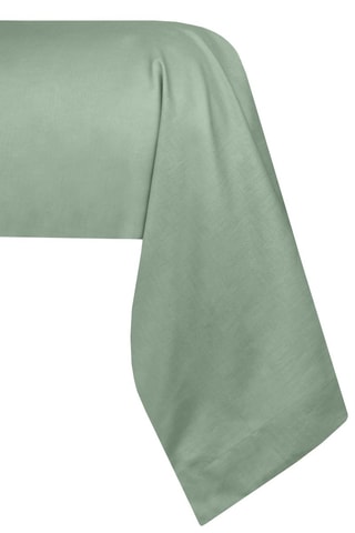 Taie de traversin en coton 78 fils/cm² Elysée - Vert 