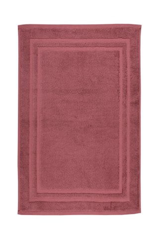 Tapis de bain Lyla - Bordeaux - 45 x 70 cm