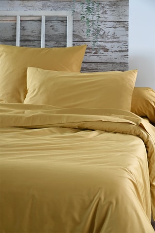 Drap-housse Elysée - Moutarde
