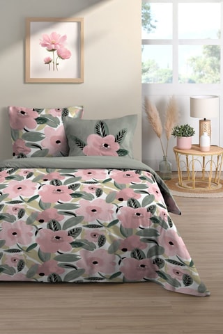 Parure de couette Dorinne - Sauge