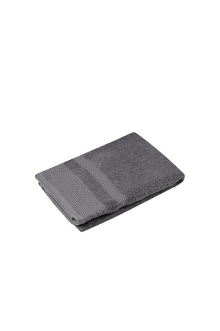 Drap de douche Lyla - Anthracite - 70 x 140 cm