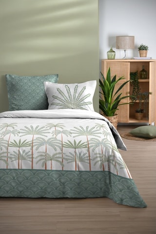 Parure de couette Morphea - Vert