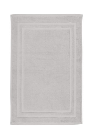 Tapis de bain Lyla - Gris clair - 45 x 70 cm