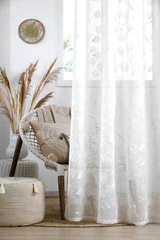 Voilage Nova - Blanc - 140 x 260 cm