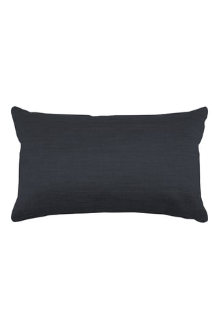 Coussin Bea - Noir - 30 x 50 cm