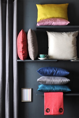 Coussin Bea - Grège - 30 x 50 cm