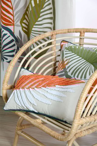 Coussin Kentia - Orange - 30 x 50 cm