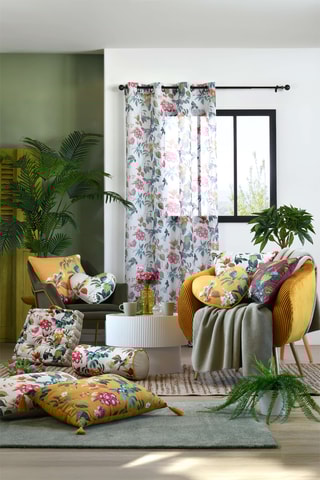 Coussin Emmy - Bordeaux - 40 x 40 cm