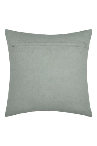 Coussin Yuki - Gris et moutarde - 40 x 40 cm