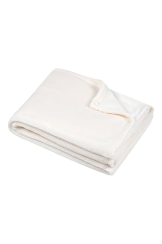 Plaid Stanford - Écru - 180 x 220 cm