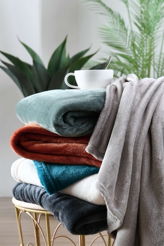 Plaid Stanford - Terracotta - 180 x 220 cm