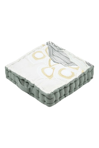 Coussin Yuki - Blanc- 45 x 45 cm