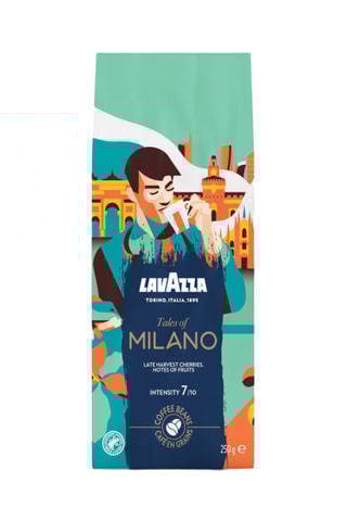 6 x Café en grains tales of milano lavazza - Fruits rouges et miel - 250 g
