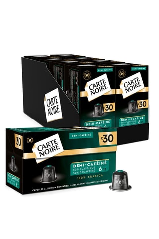 8 x Demi-cafeiné Carte Noire - 30 capsules compatibles Nespresso®	