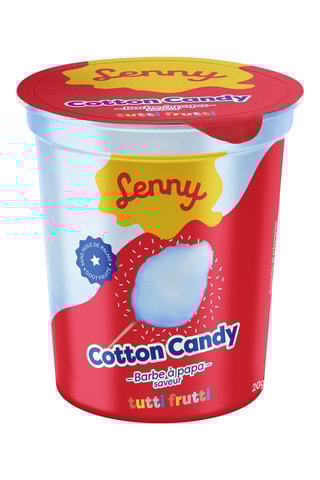 6 x Barbe à papa Tutti Frutti Lenny - 20 g