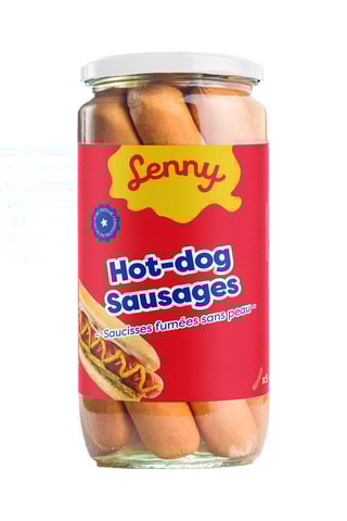 3 x Saucisses au porc fumé Lenny - 250 g