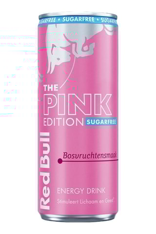 24 x Boisson énergisante The Pink Edition Redbull - Fruits rouges - 250 ml
